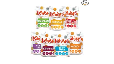 Whisps Cheese Crisps, 7-Pack