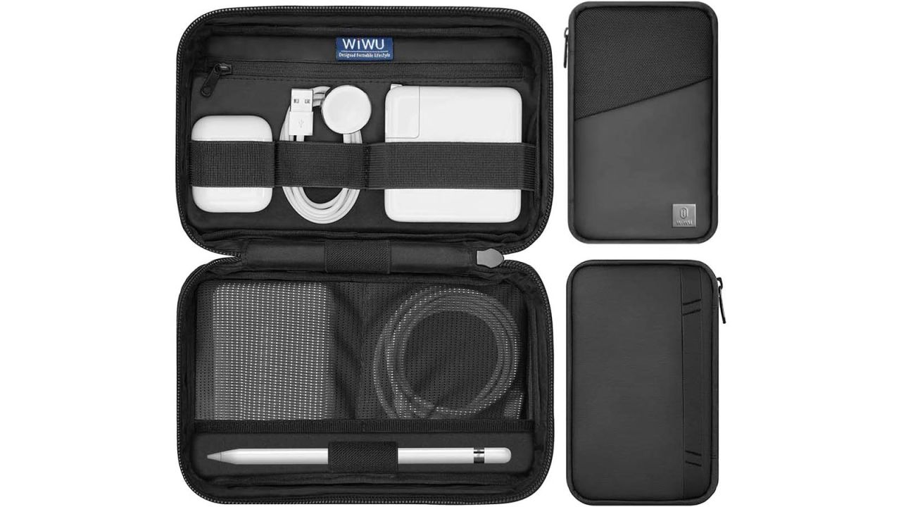Travel Cord Organizer Case, Electronics Organizer Bag for Cable & Charger,  External Power Bank, Portable Hard Drive