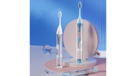 Prony 3-in-1 Portable Travel Toothbrush With Travel Case