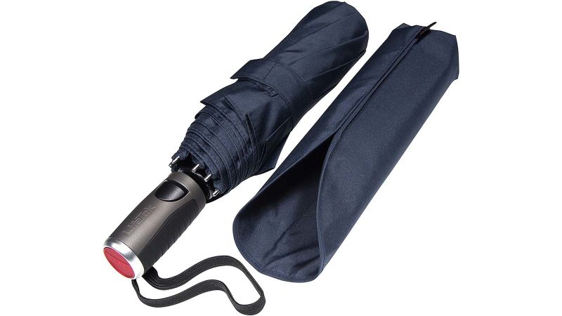 Fancyskin Compact 10-Ribs Frame Windproof Reinforced Canopy Travel Umbrella Ergo 