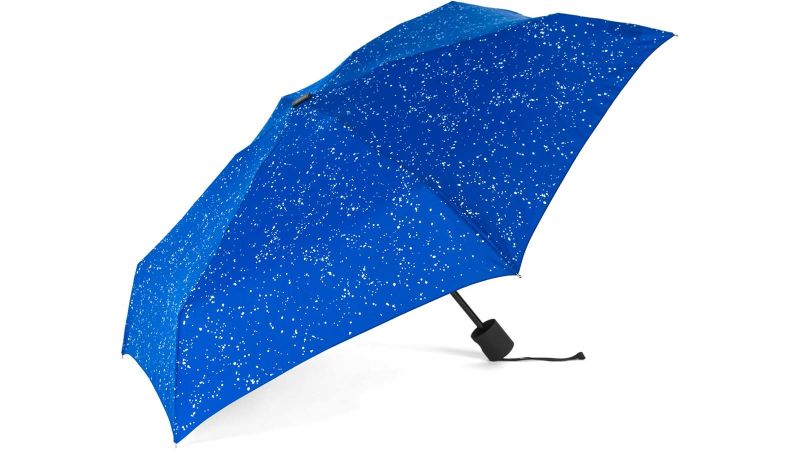 Creative Gift for Your Parents Friends UFO at night Folding Umbrellas Compact Lightweight Windproof Travel Automatic Umbrella Anti-UV Waterproof Reverse Umbrellas for Women Men