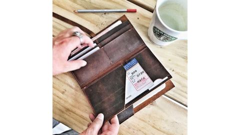 Echopurse Handmade Leather Travel Wallet