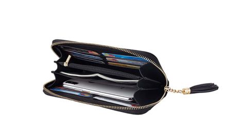 Travelambo Women’s Wallet Tassel Bifold