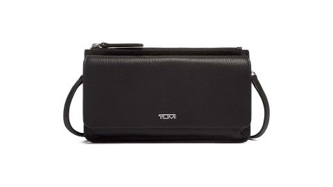 Tumi Belden Leather Wallet Crossbody