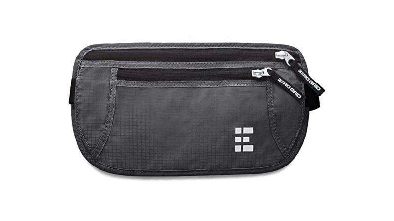 CCC Bag Multi-purpose Shoulder travel bag with belt attachment and caribiner clip internal pocket zip pocket