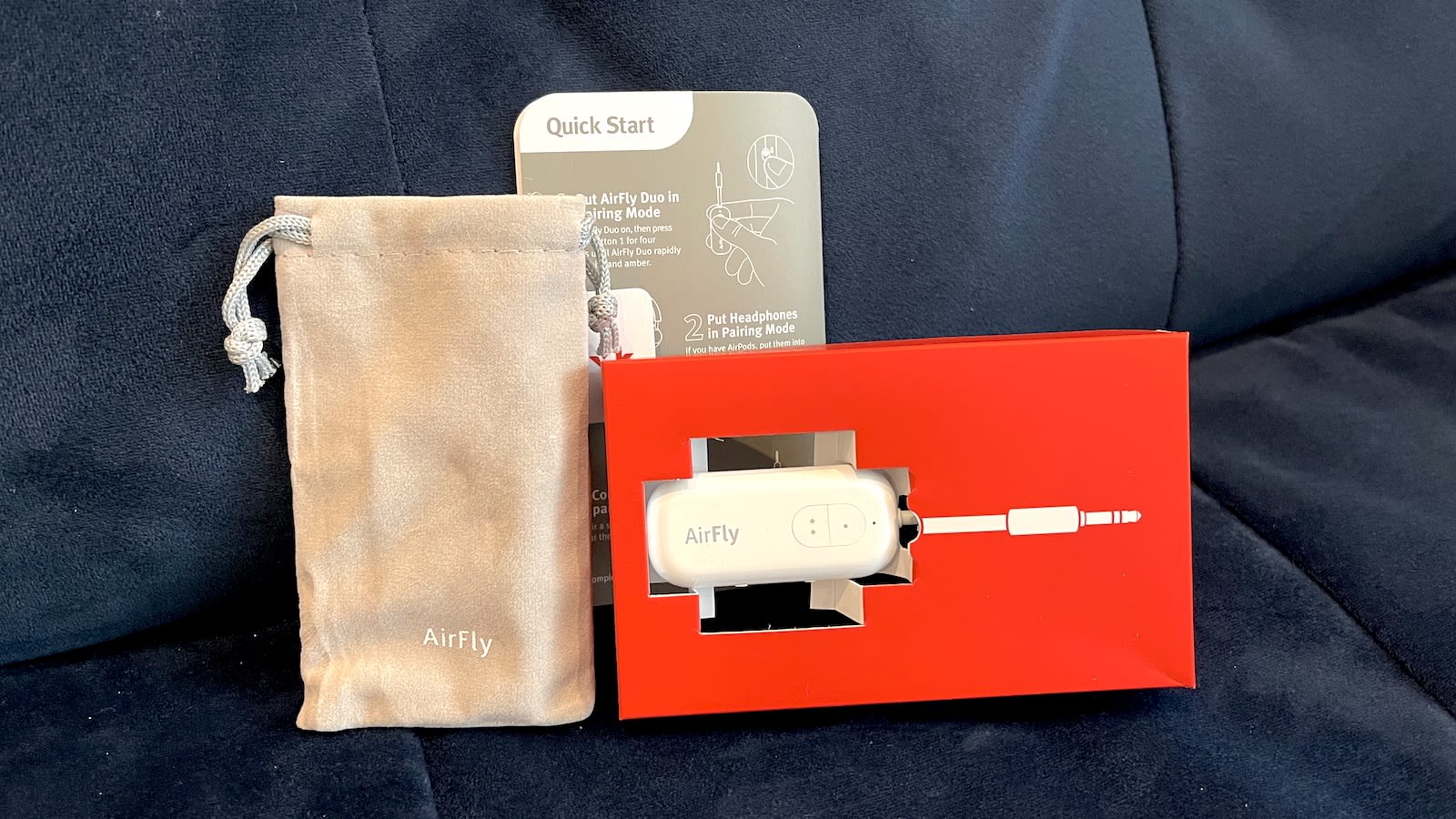Connect Air In-Flight Wireless Audio Adapter for AirPods and other  Bluetooth Headphones