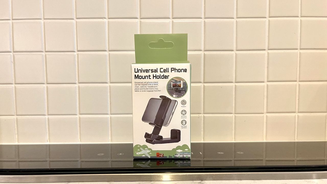 underscored  underscored Perilogics Universal In-Flight Airplane Phone Mount