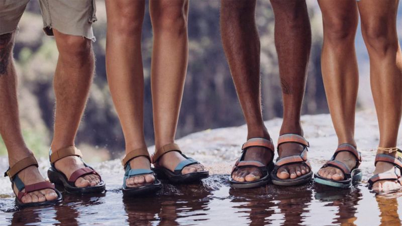 Shop Mens Sandals  Slides Arch Support  more  SKECHERS