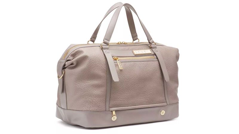 Zip bottom weekender discount bag