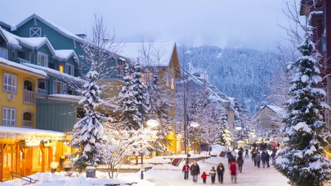 Underlined Whistler British Columbia Canada