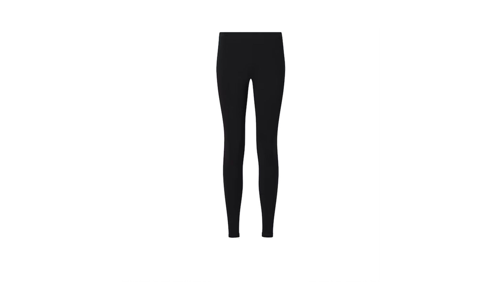 Sigma Women/Girls Winter Warm Fleece Leggings Pants Thigh High Black