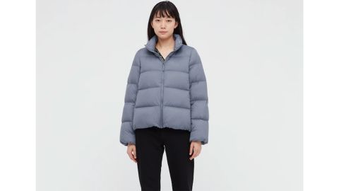 Uniqlo Nữ Uniqlo Áo Khoác Ngắn Xuống Ngắn Siêu Nhẹ