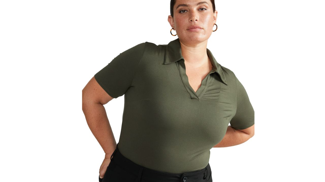 Universal Standard Apero Liquid Jersey Polo Top .jpg