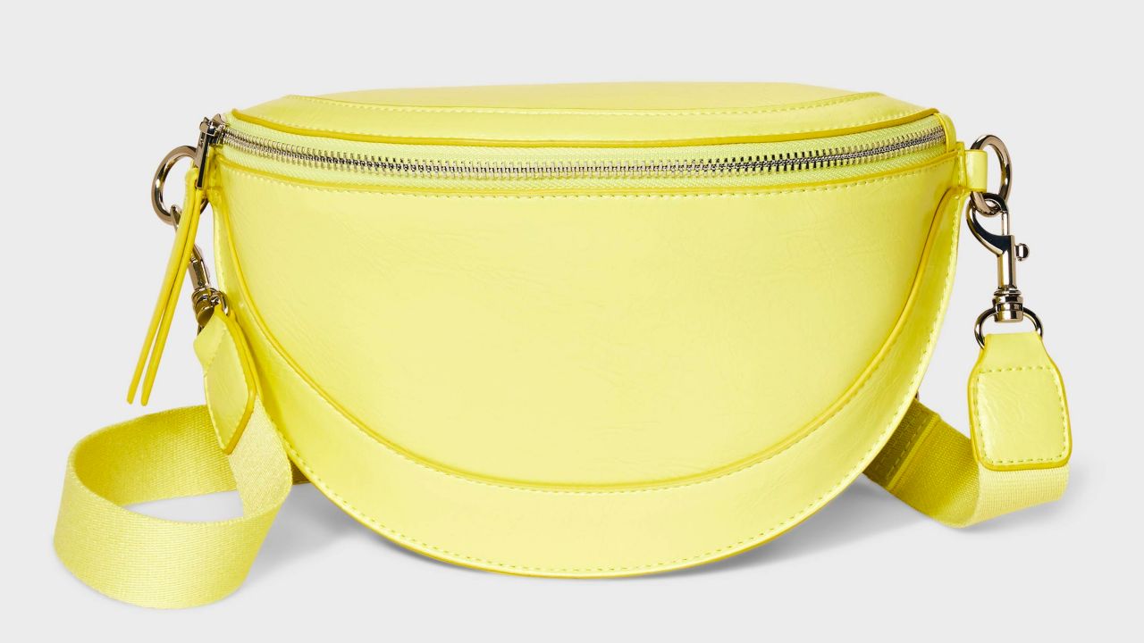 Yellow fanny pack from brand Universal Thread