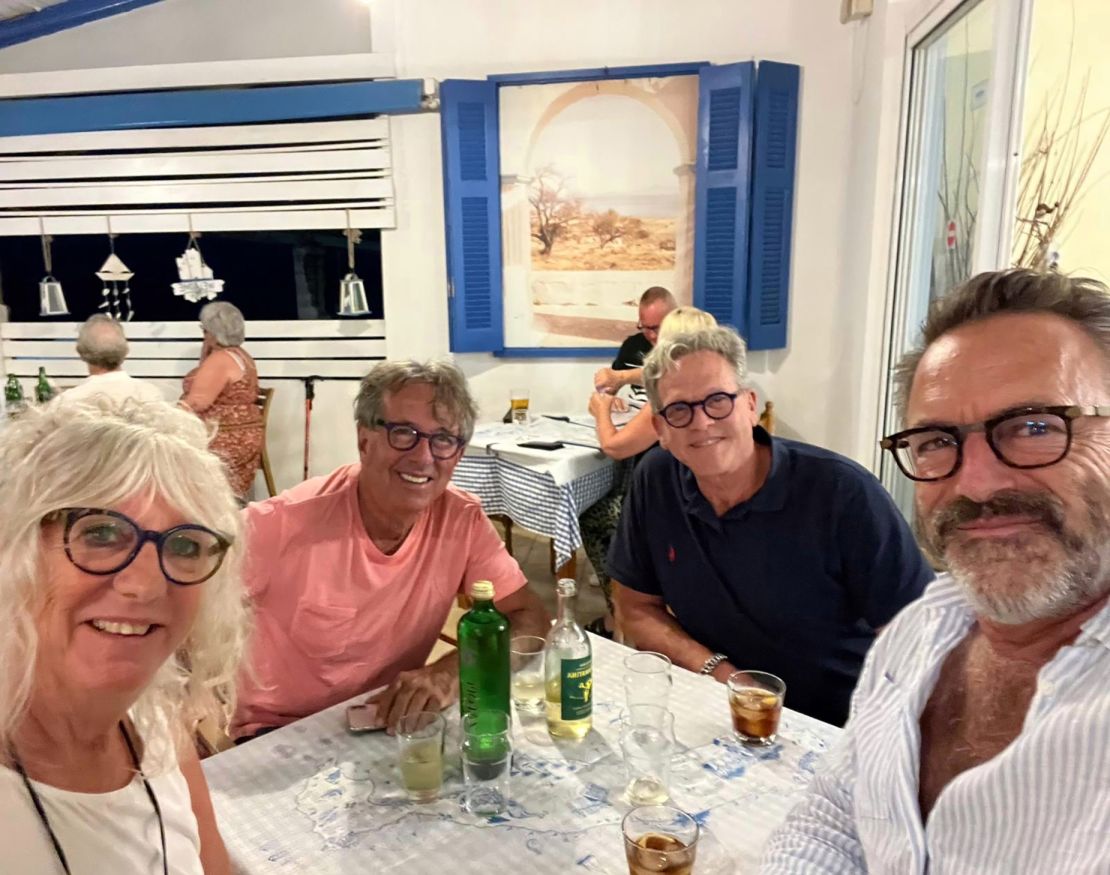 Randy and Steve with Cindy and Sandro, second from left.