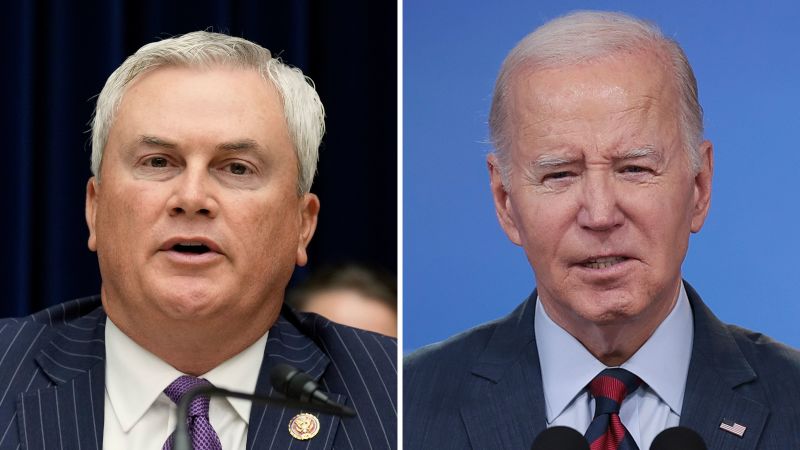 Comer invites Biden to testify before the Oversight Committee