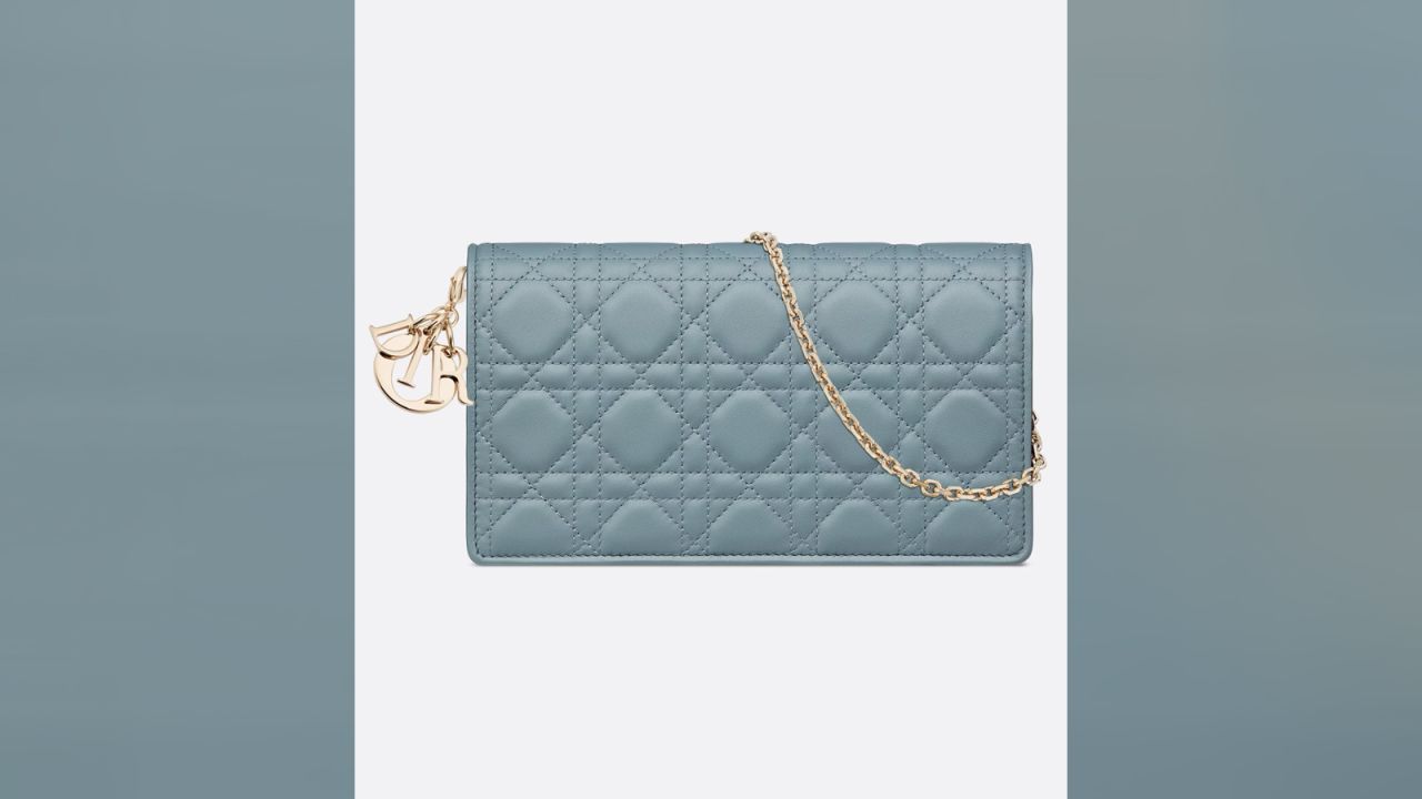 A Lady Dior Pouch on Christian Dior's official website. The bag is at the center of a political controversy in South Korea.