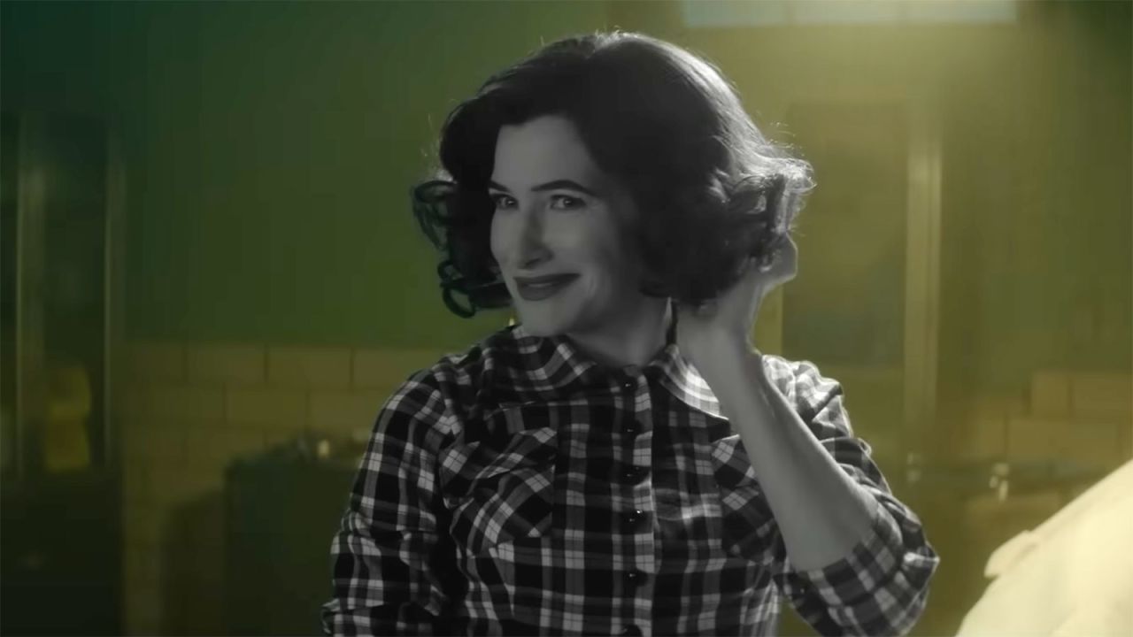 Kathryn Hahn appears as Agatha Harkness in the trailer for "Agatha All Along."