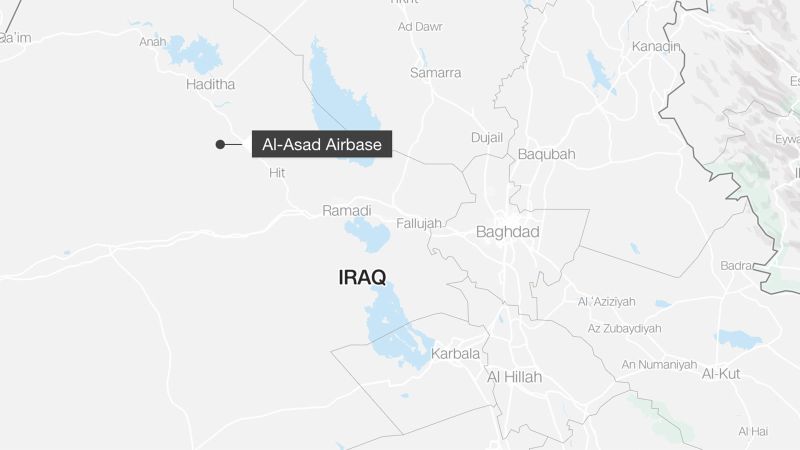 ‘Several’ US personnel injured in rocket attack on Iraq base