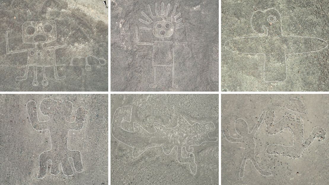 The purpose of the symbols is not clear, but the region is thought to have been a sacred space for the Nazca people.