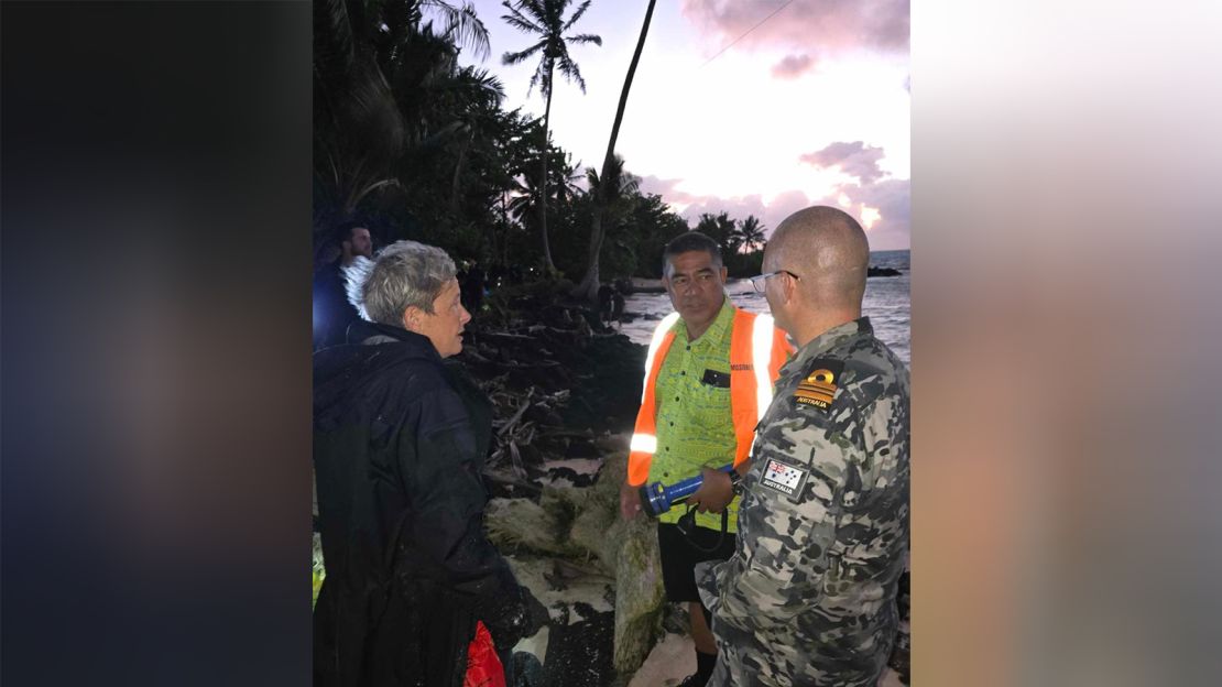 Rescue teams responded to a call for help from New Zealand Navy research ship HMNZS Manawanui.