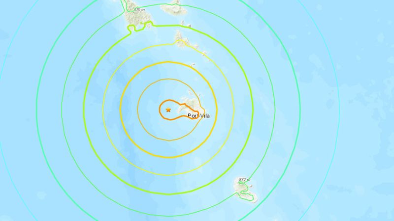 US embassy damaged as strong earthquake jolts Vanuatu | CNN