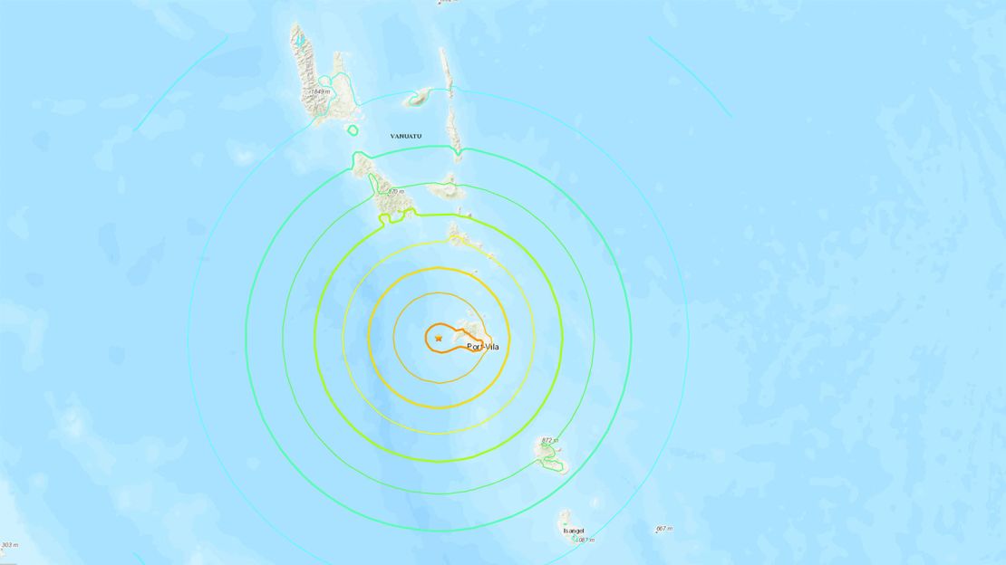 A magnitude 7.3 earthquake struck on Tuesday, December 16, near Port Vila, the largest city in the island nation of Vanuatu