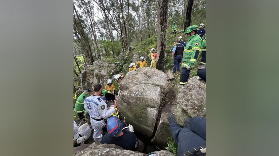 Many emergency medical teams were involved in the rescue operation, including the police, fire brigade and ambulance service.