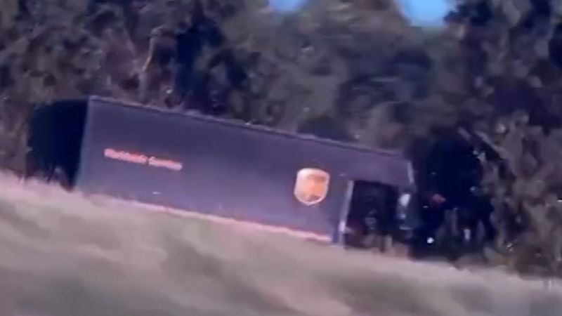 UPS Driver Crashes From Heat Exhaustion in Texas