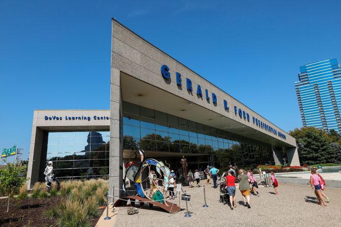 <strong>A presidential legacy: </strong>Gerald Ford, the 38th president, grew up in Grand Rapids, and records and artifacts related to his presidency are housed at the Gerald R. Ford Presidential Museum.