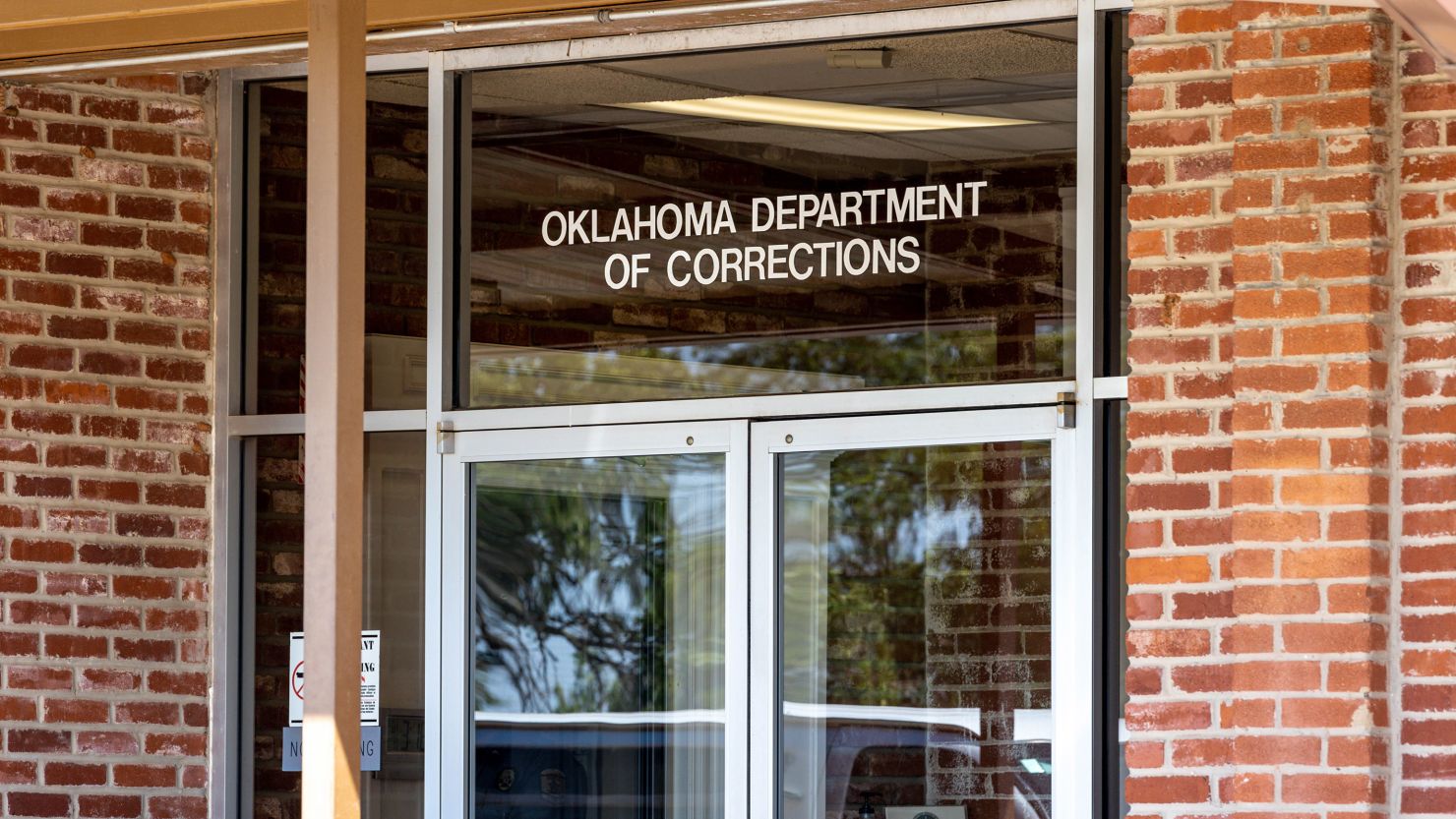 The Department of Corrections administration office in Oklahoma City in August 2023.