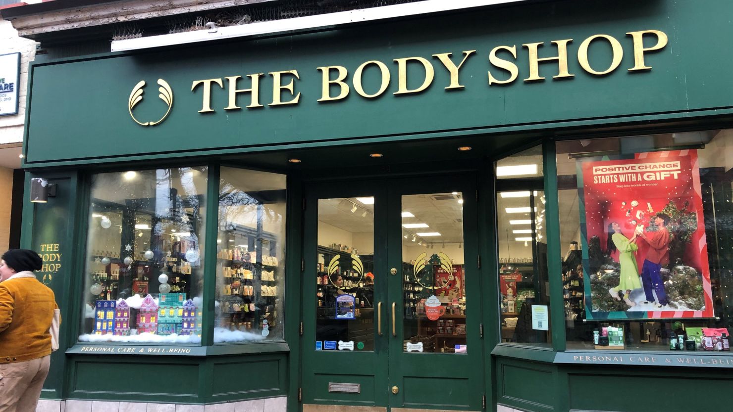 The Body Shop in Burlington, Vermont, in December 2023.