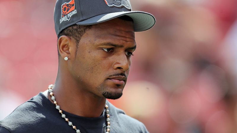 Cleveland Browns quarterback Deshaun Watson says he was surprised by recent sexual assault lawsuit