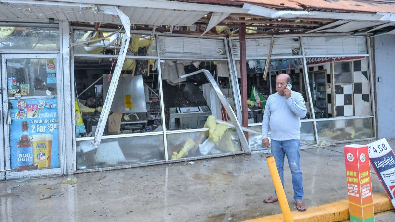 They were 150 miles from where Milton made landfall in Florida and thought they were safe. Then a deadly tornado touched down | CNN