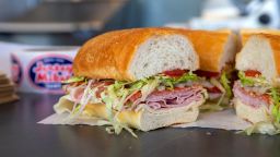 A sandwich from Jersey Mike's Subs.