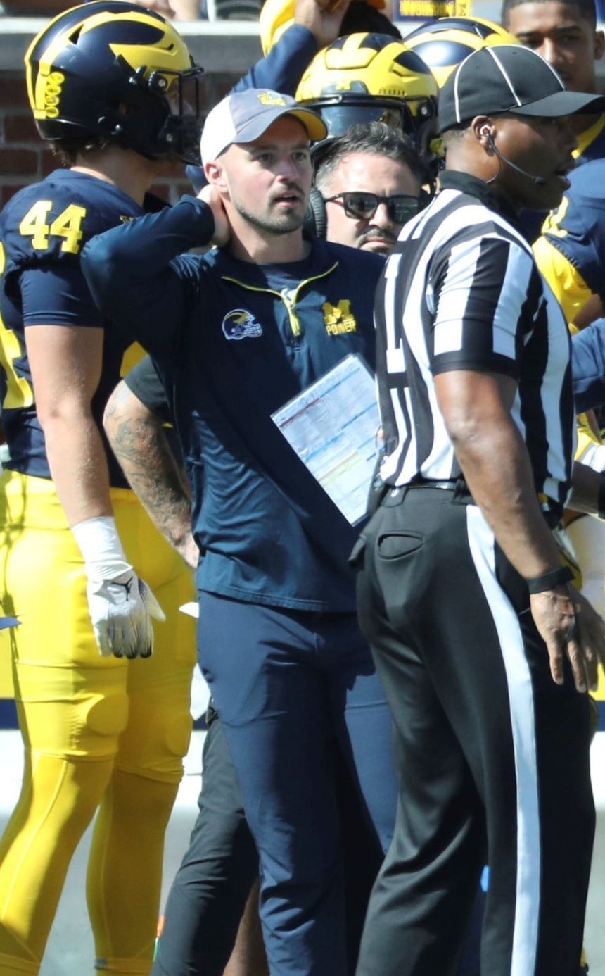 The NCAA said former staffer Connor Stalions ran an “impermissible scouting scheme” while at Michigan.