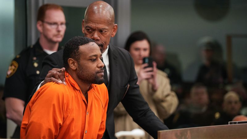 Rodney Hinton Jr., whose son was shot dead by police, denied bond in killing of sheriff’s deputy after disturbance in court