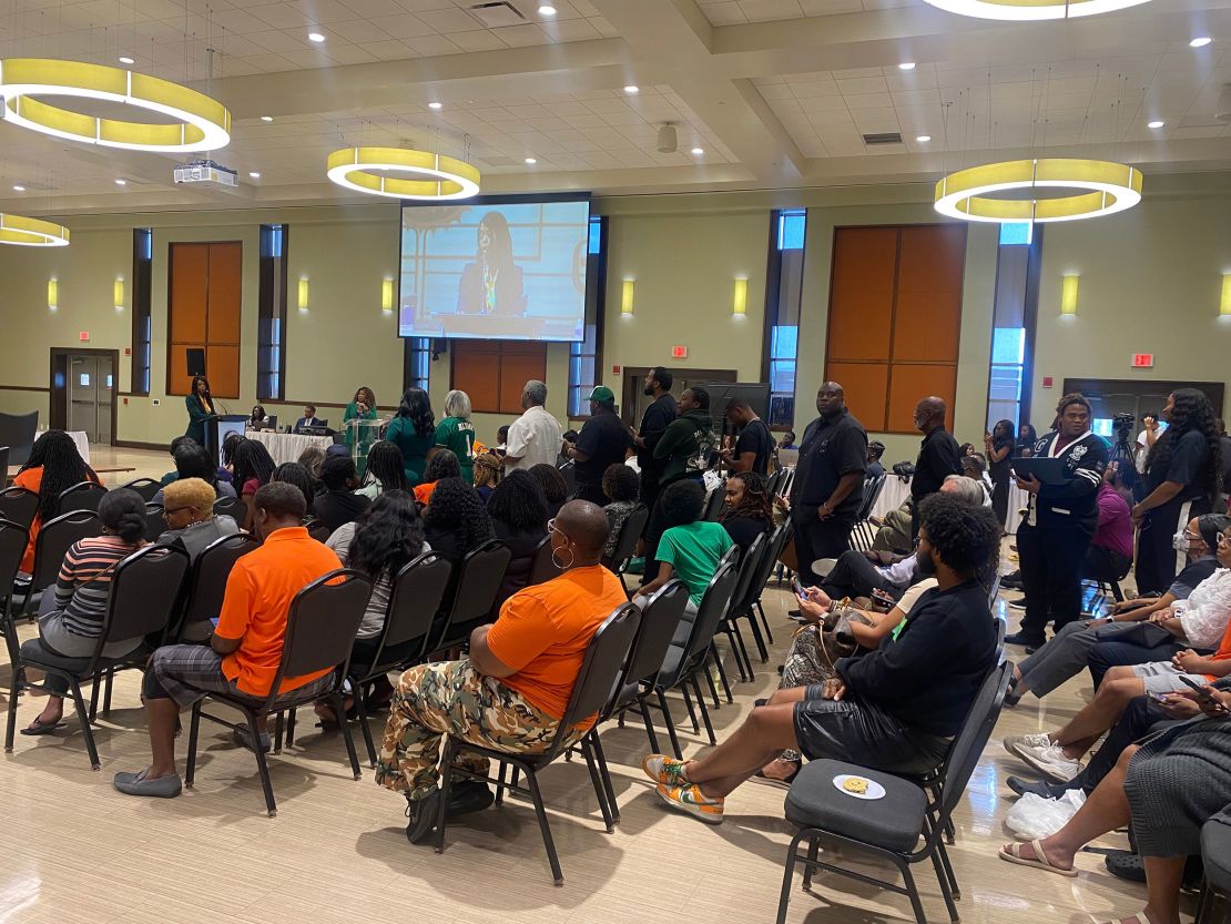 Florida A&M University hosted a meet-and-greet session with presidential search finalist Marva Johnson, along with alumni and community members, in the Grand Ballroom on campus on May 14, 2025.