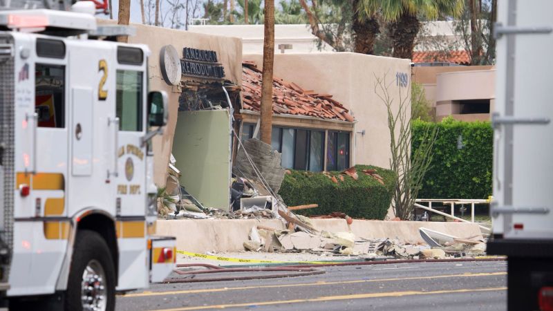 Authorities investigating after ‘intentional’ explosion outside Palm Springs fertility clinic left one dead | CNN