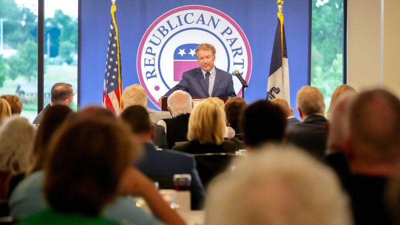 Сенаторът на Кентъки Ранд Пол и сенаторът на Флорида Рик