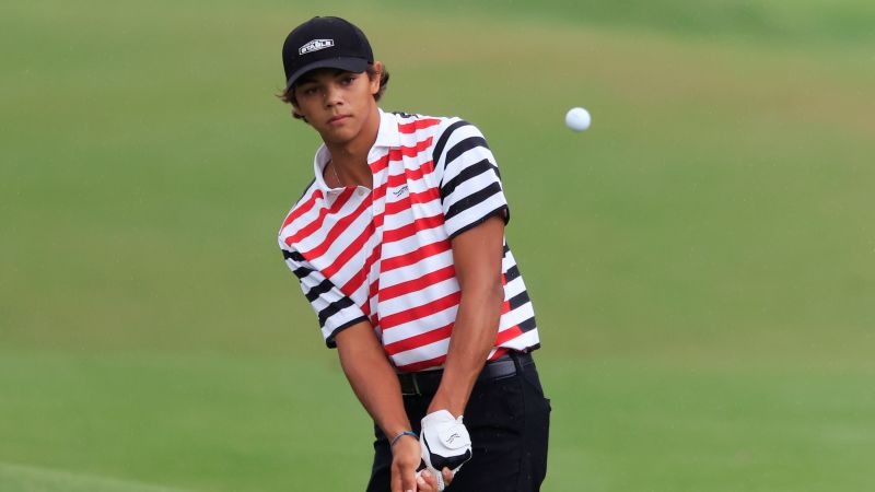 Charlie Woods, son of Tiger, hits second hole-in-one in last nine months | CNN