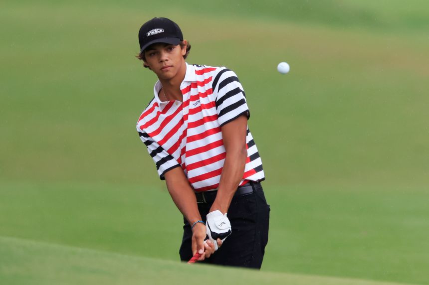 Charlie Woods hit his second hole-in-one in the last nine months at the Junior Players Championship.