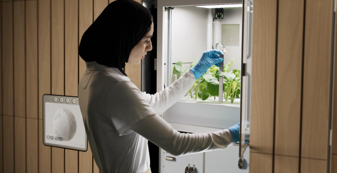 Haven-1 includes a science lab that could be used to perform various types of microgravity research in orbit, as shown in this rendering.