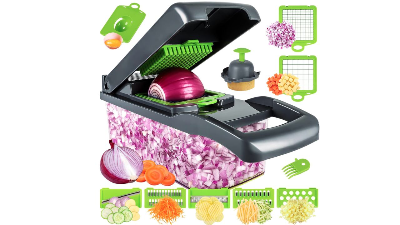 Vegetable Chopper, Pro Onion Chopper, Multifunctional 13 in 1 Food Chopper,.jpg