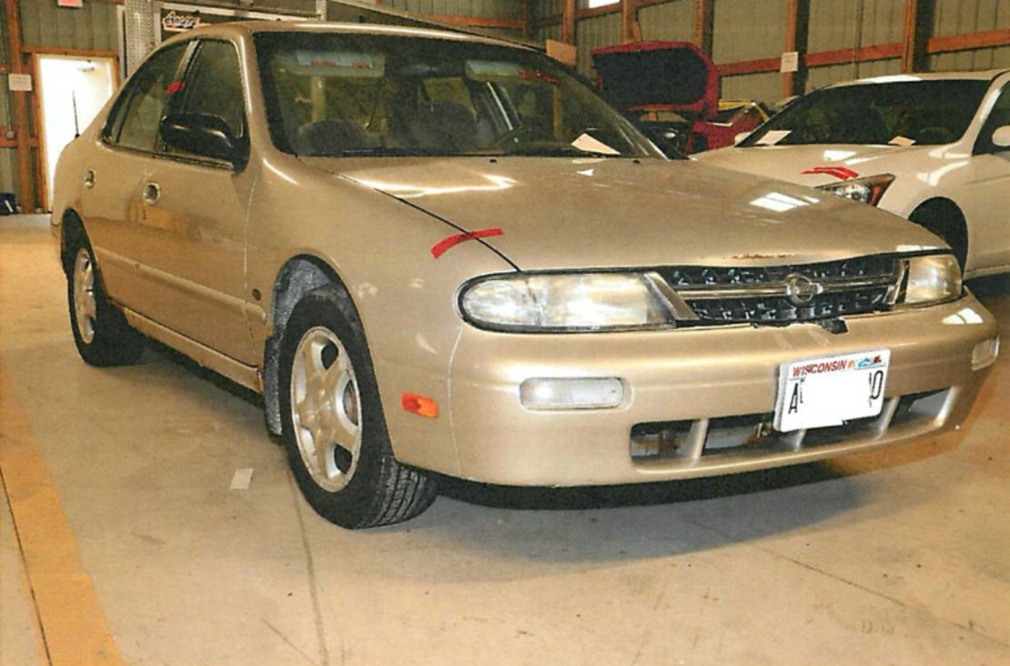 Police in Two Rivers are asking the public to share camera footage of this 1997 four-door Nissan Altima.