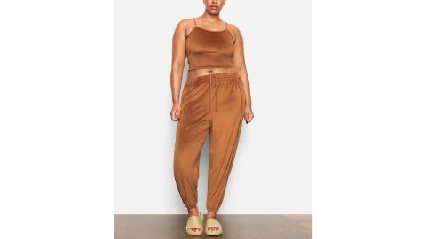 Velour Oversized Jogger