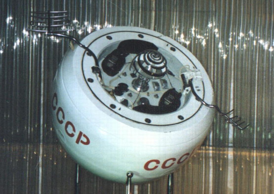 The Venera 8 descendent module is pictured in this photo from NASA.