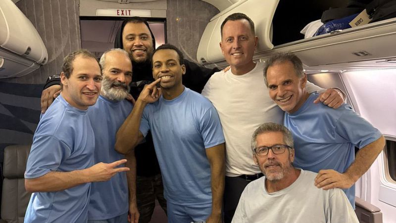 Six Americans freed in Venezuela after Trump envoy meets with Maduro