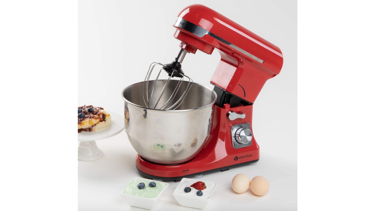 VENTRAY Stand Mixer, 4.5-Qt 500W 6-Speed Tilt-Head Food Mixer