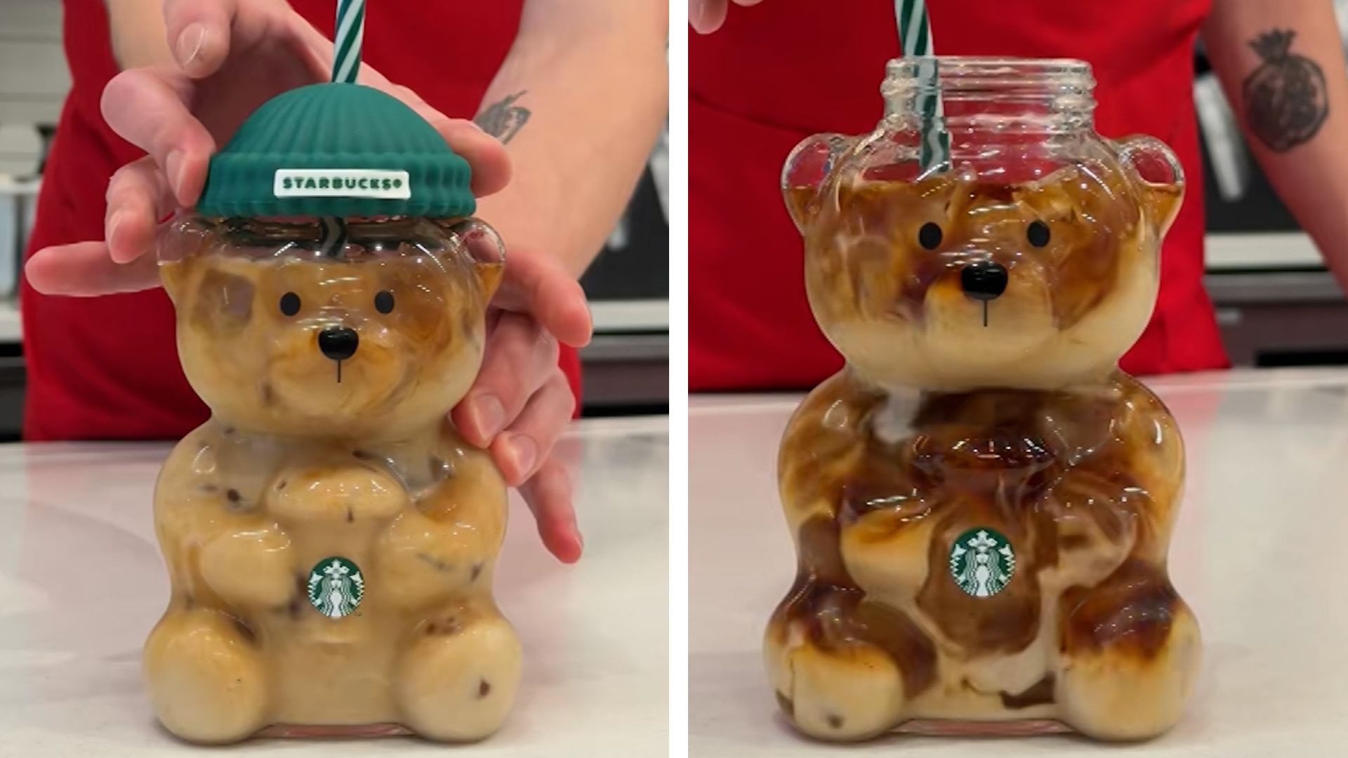 Fan frenzy erupts over Starbucks 'Bearista' cup